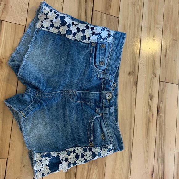 Justice Pants - blue justice shorts